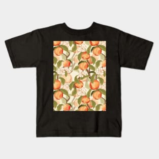 Peach Pattern Kids T-Shirt